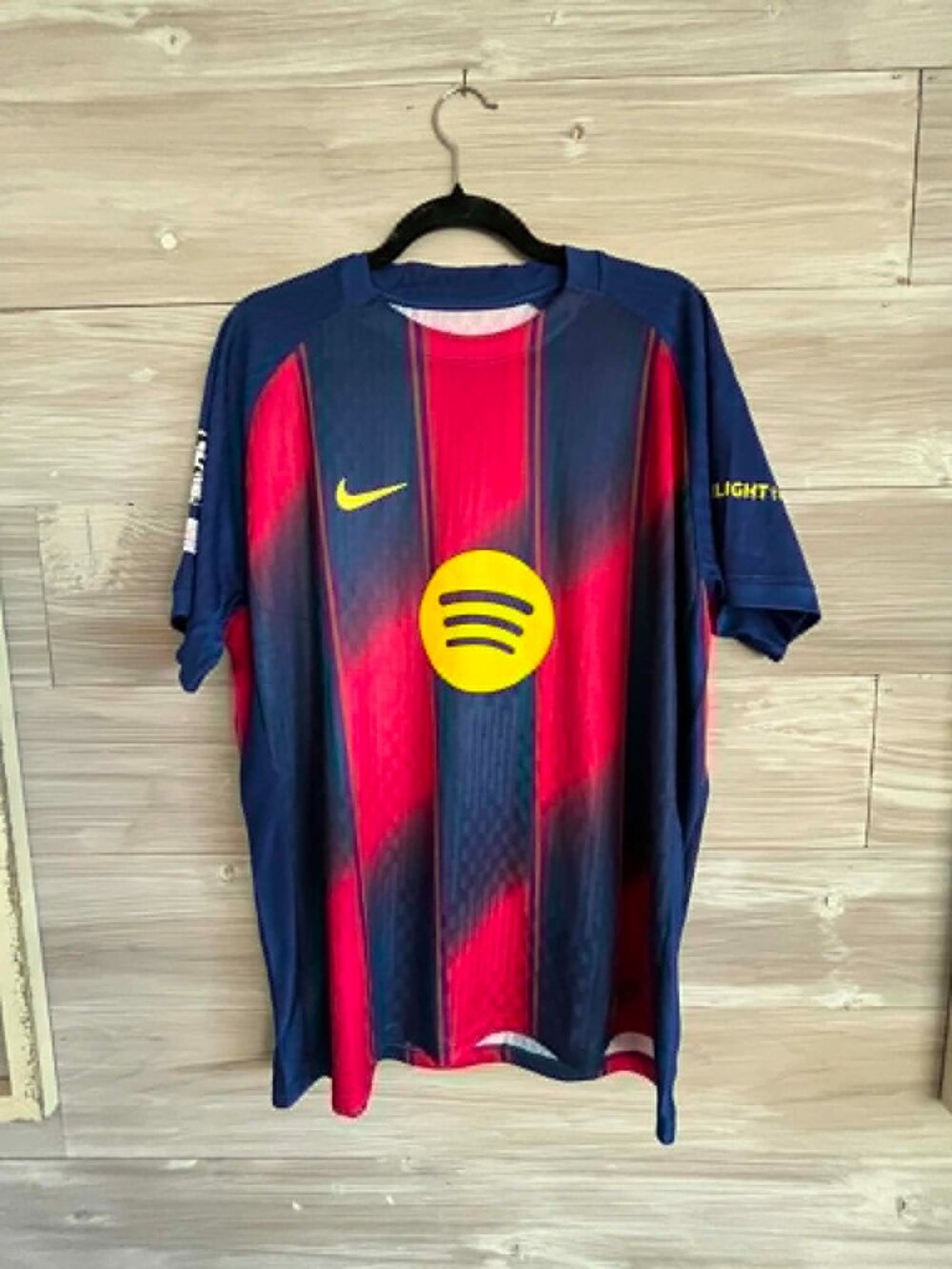 FC Barcelona x Spotify soccer jersey
